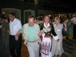 Learning Cretan traditional dances at Gala dinner